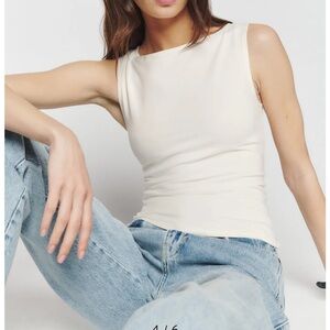 Dusk Stretch Knit Top Reformation